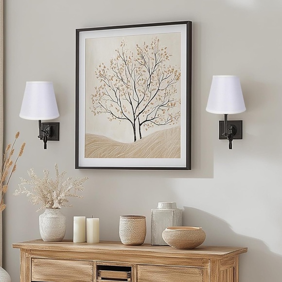 Small Lamp Shade Clip On Bulb for Candelabra Bulbs Barrel Fabric Lampshade - Picture 5 of 14